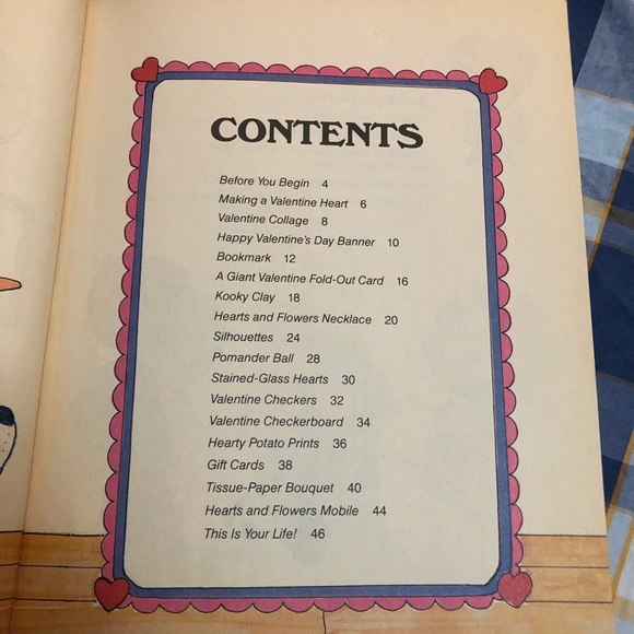 Valentine’s Day Things To Make and Do Vintage Book - Picture 3 of 5